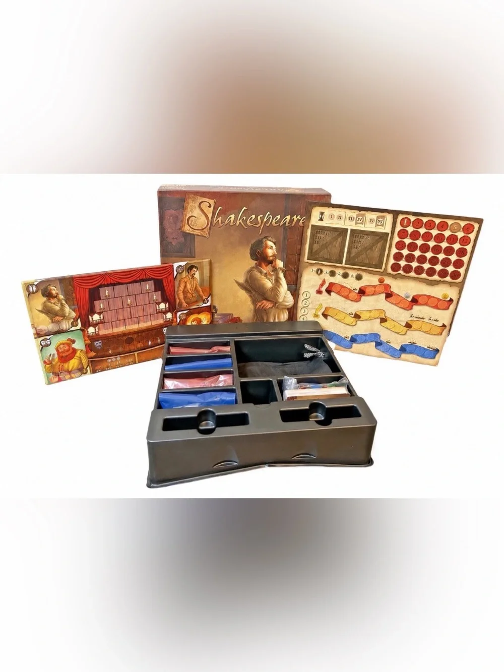Ystari Games Shakespeare Strategy Board Game 1-4 Players Ages 13+ **READ**